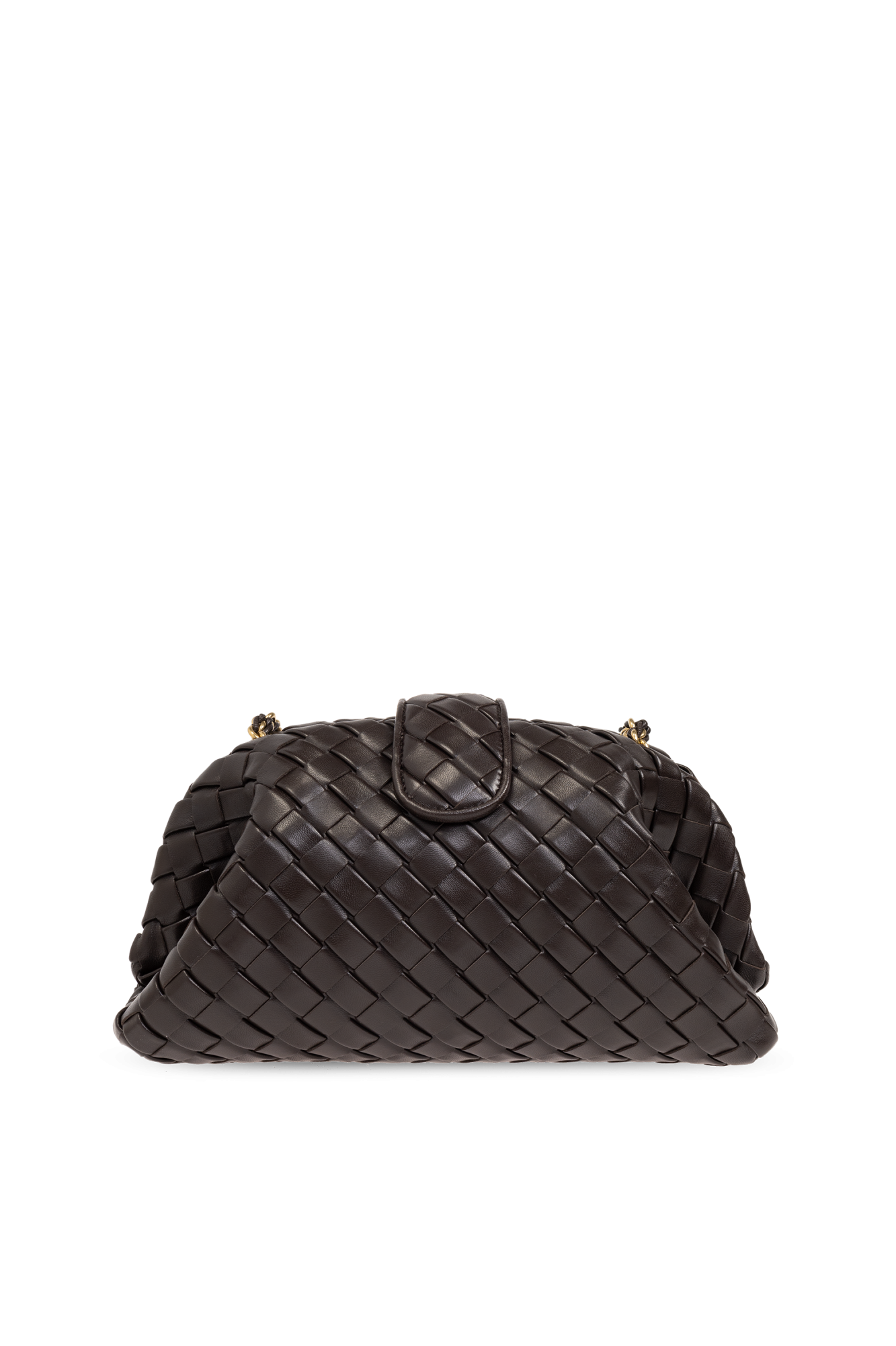 BOTTEGA VENETA ローレン1980 （Small） BOTTEGA VENETA Lauren 1980 small intrecciato leather clutch